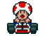 mario kart toad Slack emoji