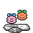 jumping on pillows knuddels Slack emoji