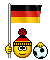german soccer fan Slack emoji