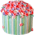 flower cake Slack emoji