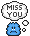 knuddels miss you boy Slack emoji