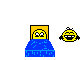 jump over bed Slack emoji
