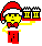 xmas waiter Slack emoji
