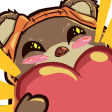 ewok heart Slack emoji