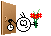 door flowers Slack emoji