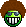 afro grin Slack emoji