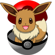 eevee pokeball Slack emoji