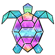 jeweled turtle Slack emoji
