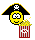 pirate popcorn Slack emoji