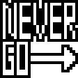 never go Slack emoji