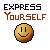 express yourself Slack emoji