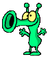green creature Slack emoji