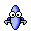 jump blue Slack emoji