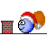 santa chimney Slack emoji