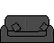 couch peek Slack emoji