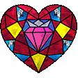 heart rave Slack emoji