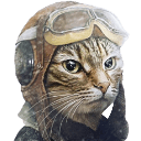 pilot cat Slack emoji