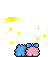 knuddels shooting star Slack emoji