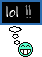 lol thought Slack emoji
