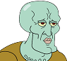 handsome squidward Slack emoji