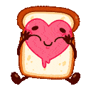 toastbread love Slack emoji