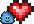 knuddel pixel heart boy Slack emoji