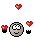 juggle hearts Slack emoji