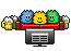 knuddels watching football Slack emoji