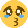 kiss me Slack emoji