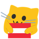 meow at Slack emoji