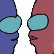 kiss a homie Slack emoji