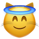 innocent cat Slack emoji