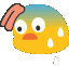 blob sweat Slack emoji