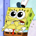 bitesnails spongebob Slack emoji