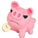 pig impatient Slack emoji