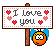 i love you Slack emoji