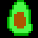 avocado pixelfruit Slack emoji