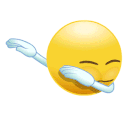 dabbing Slack emoji
