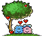 knuddels heart tree Slack emoji