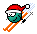 downhill ski Slack emoji