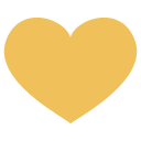heart pantone 2009 mimosa Slack emoji