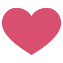 heart pantone 2011 honeysuckle Slack emoji