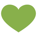 heart pantone 2017 greenery Slack emoji