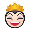 queen evil laugh Slack emoji