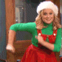 leslieknope jinglebells Slack emoji