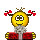 girl present Slack emoji