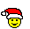 santa hat Slack emoji