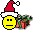 xmas present frown Slack emoji