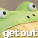 get out Slack emoji