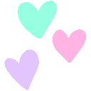 hearts pastel Slack emoji